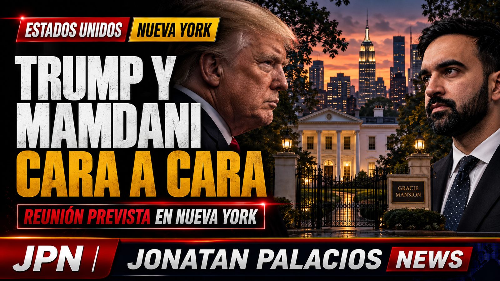 Trump y Mamdani se reunirán en Gracie Mansion: vivienda y costo de vida en la mesa