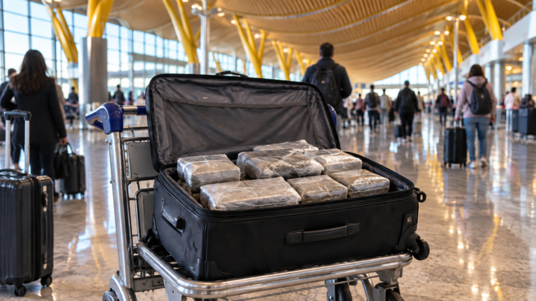 Miniatura: Barajas: detienen con 50 kilos de cocaína a un exintegrante de la Embajada venezolana; arrestan también al excuñado de Maduro Guerra