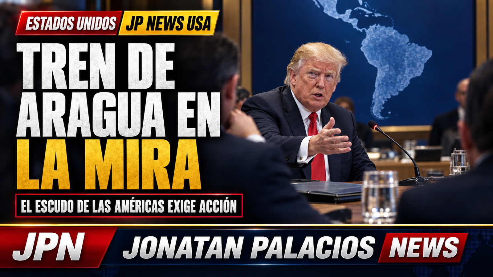 Trump pone a 24 redes criminales en la mira del Escudo de las Américas