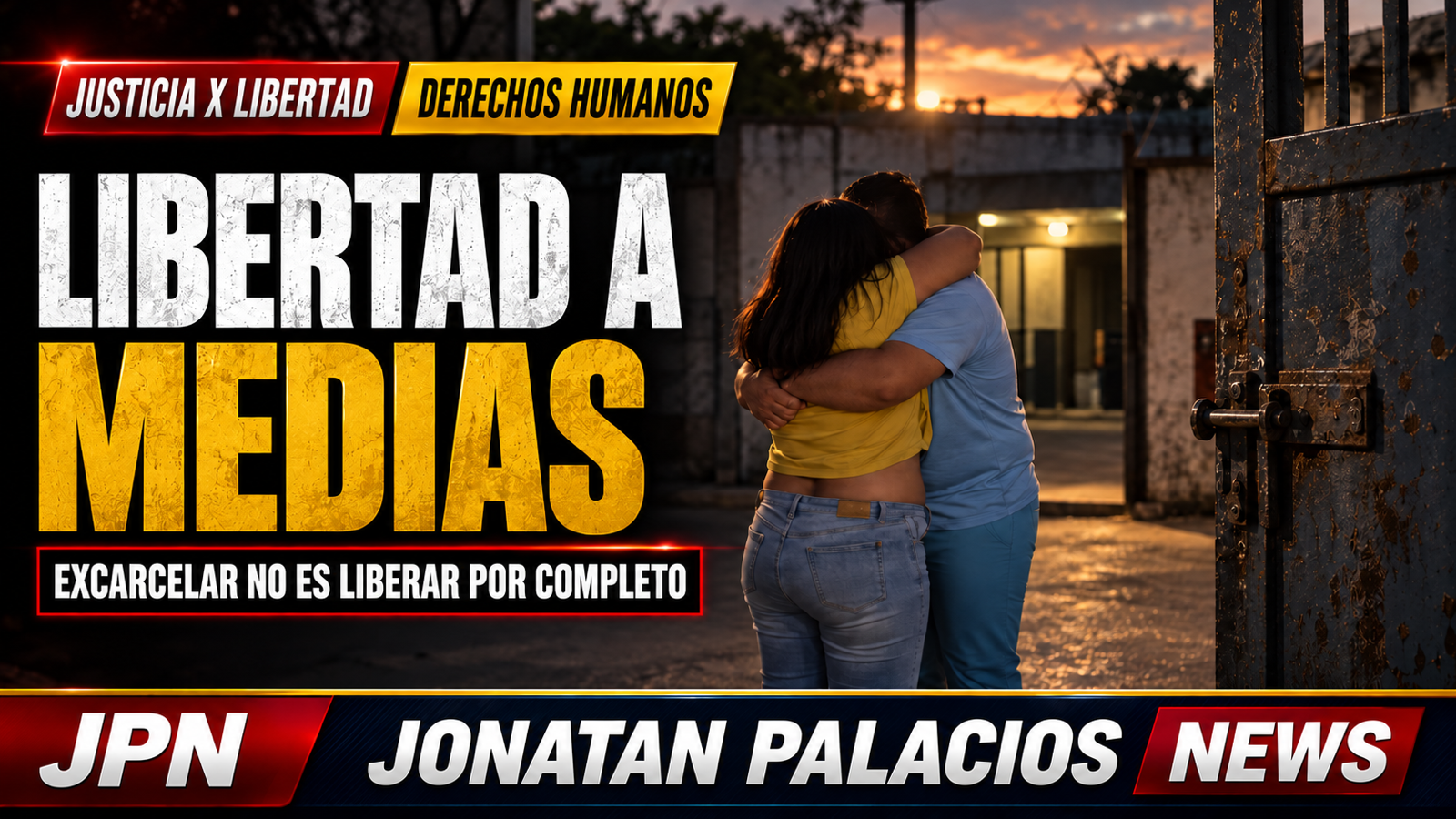 El abrazo que vuelve no es libertad plena: Foro Penal reporta excarcelaciones