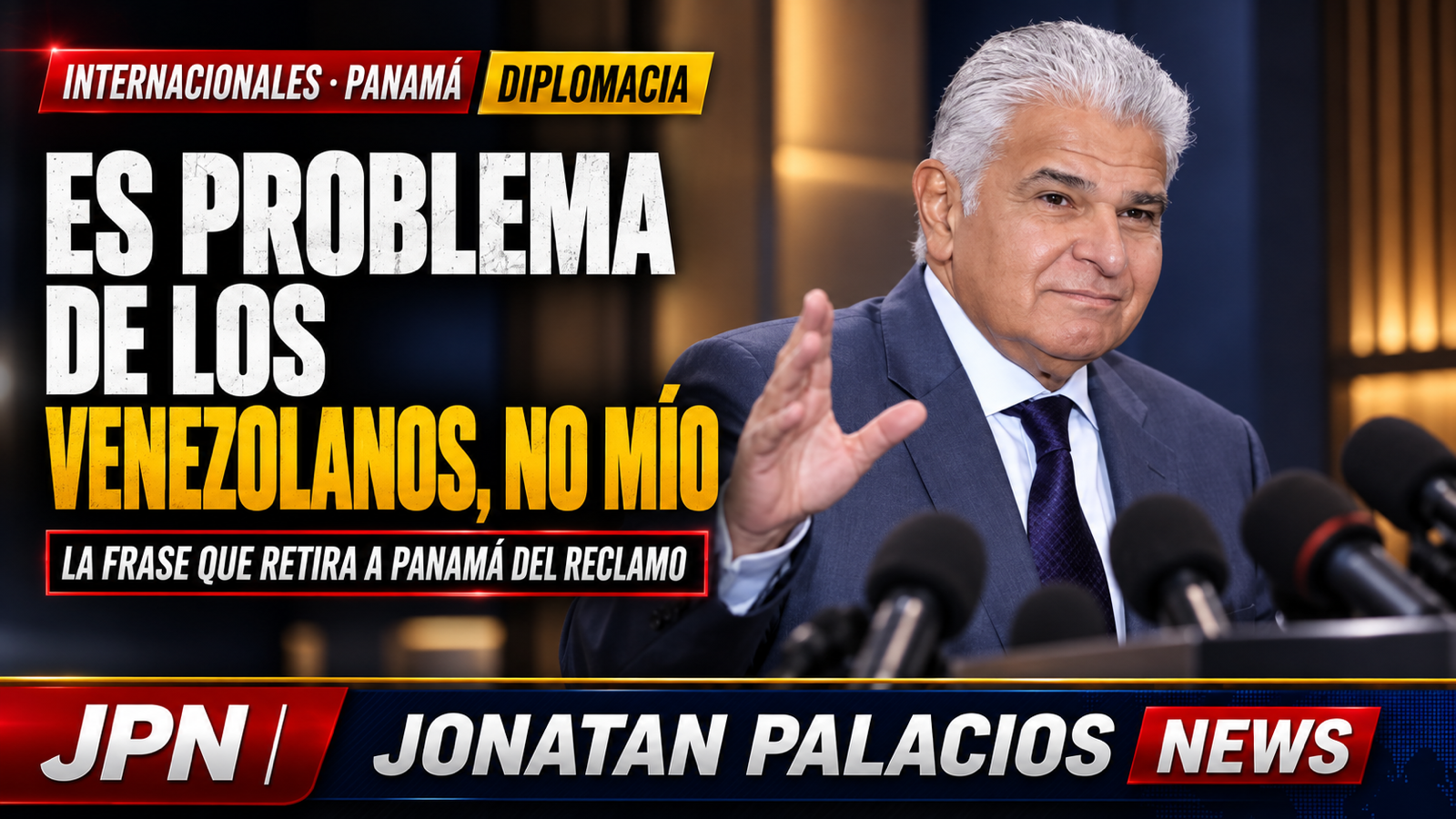 Mulino se desentiende de María Corina Machado: “un problema de los venezolanos, no mío”