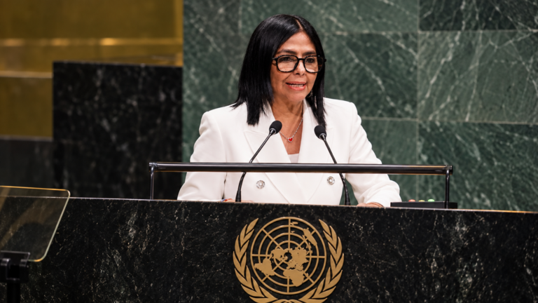 Miniatura limpia: Delcy anuncia elecciones ante la ONU sin fecha, calendario ni garantías detalladas