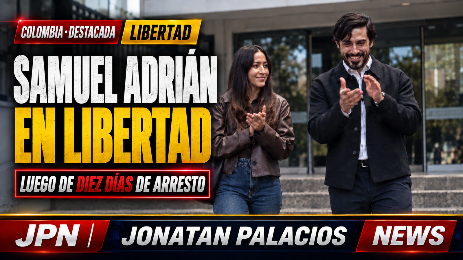 Samuel Adrián sale libre tras 10 días de arresto y reabre el debate por su documental en Colombia