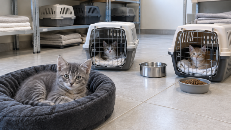 Miniatura limpia: Six Kittens Rescue detiene ingresos y adopciones tras perder a dos gatitos