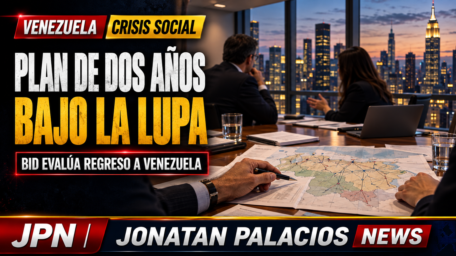BID evalúa una hoja de ruta de dos años para Venezuela sin aprobar préstamos