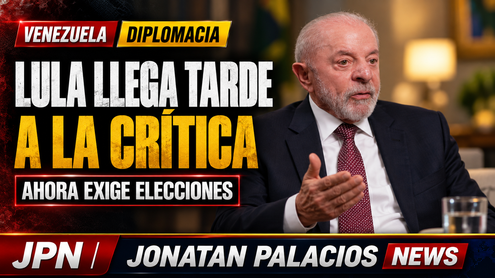 Lula pide elecciones en Venezuela tras haber llamado “narrativa” a las denuncias de autoritarismo