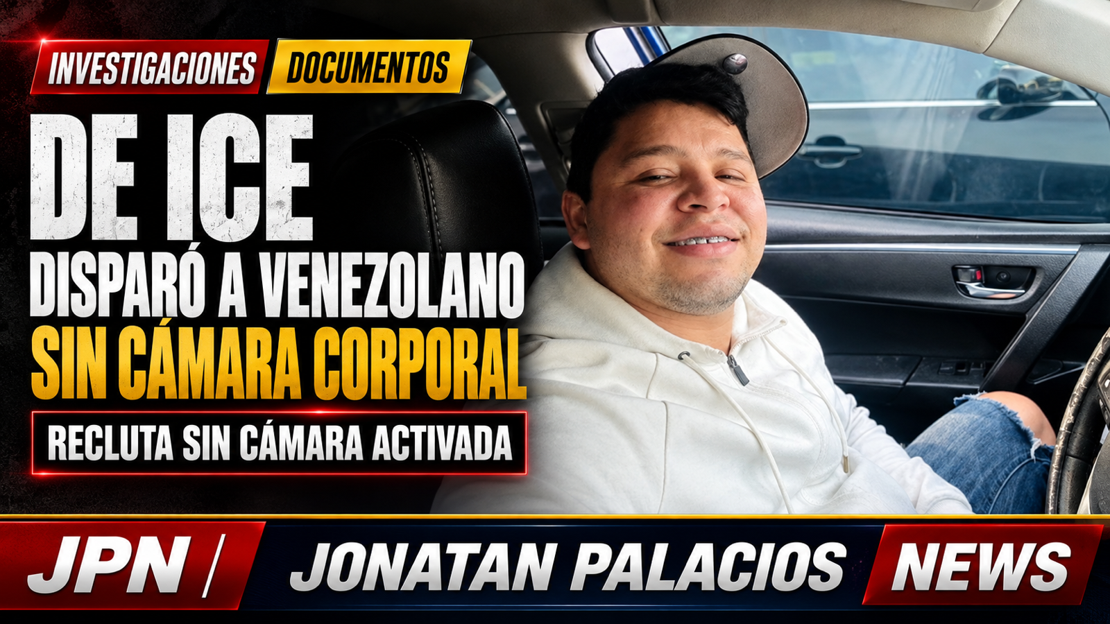 El agente de ICE que hirió a Wilber Garcés Pérez operaba sin cámara corporal