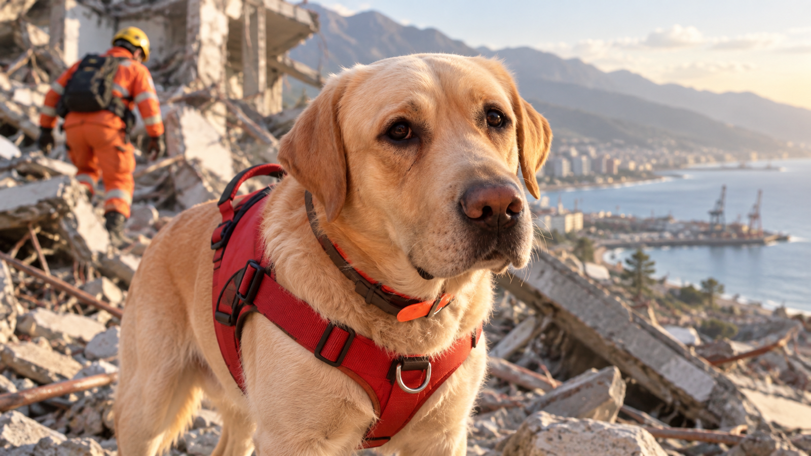 Quino, el perro rescatista que buscó sobrevivientes en La Guaira, murió tras más de dos meses de enfermedad