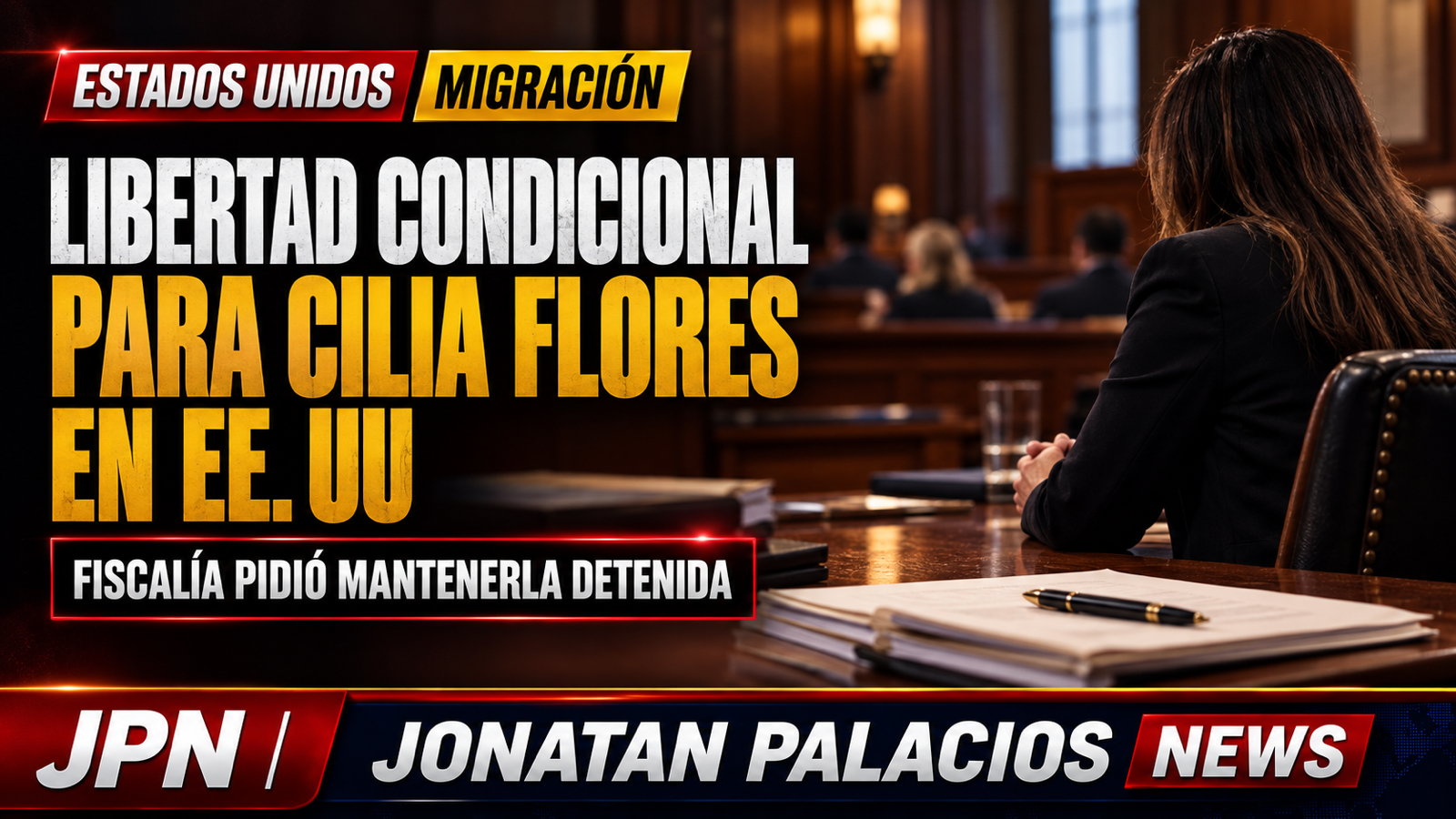 Fiscalía de EE. UU. pide mantener detenida a Cilia Flores por riesgo extremo de fuga