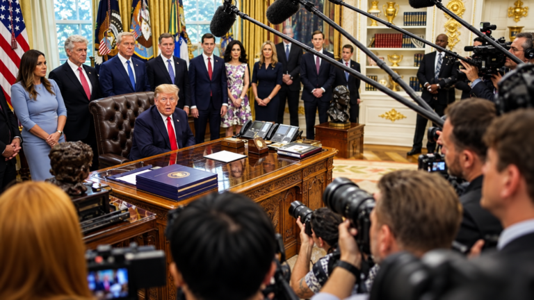 Miniatura limpia: Trump anuncia veto «inmediato» contra CNN, MS NOW y Politico sin aclarar cómo lo aplicará