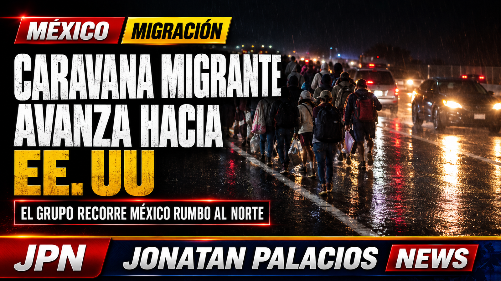 La caravana ‘Fe y Esperanza’ supera las 600 personas y avanza desde Chiapas