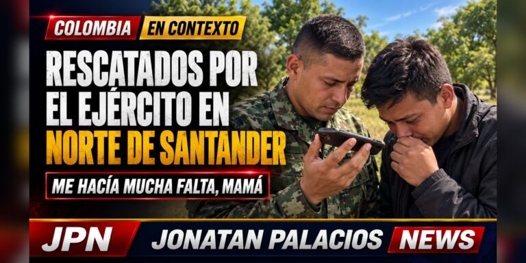 Tarjeta social: El rescate de ocho secuestrados en el Catatumbo devuelve una llamada a casa