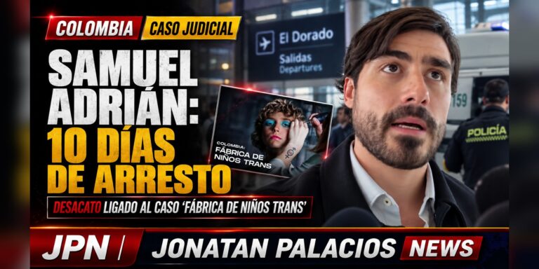 Tarjeta social: Samuel Adrián cumple diez días de arresto por desacato ligado a su documental en Colombia