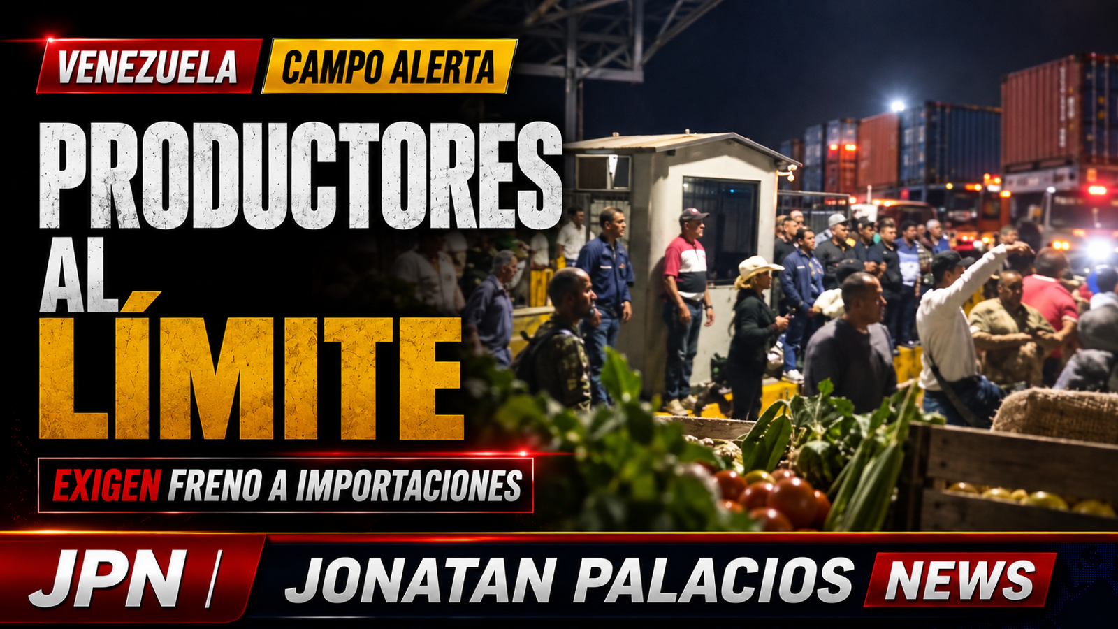 Portada editorial: Productores al límite
