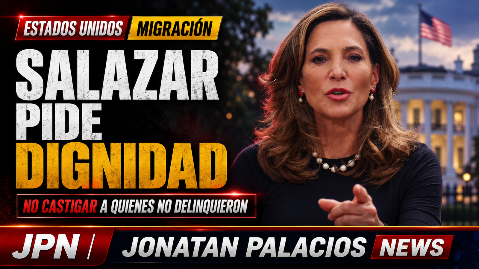 María Elvira Salazar advierte a Trump: perseguir delitos no justifica barrer con migrantes sin antecedentes
