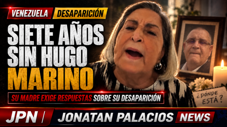 Miniatura limpia: Hugo Marino lleva siete años desaparecido y su madre exige una prueba de vida
