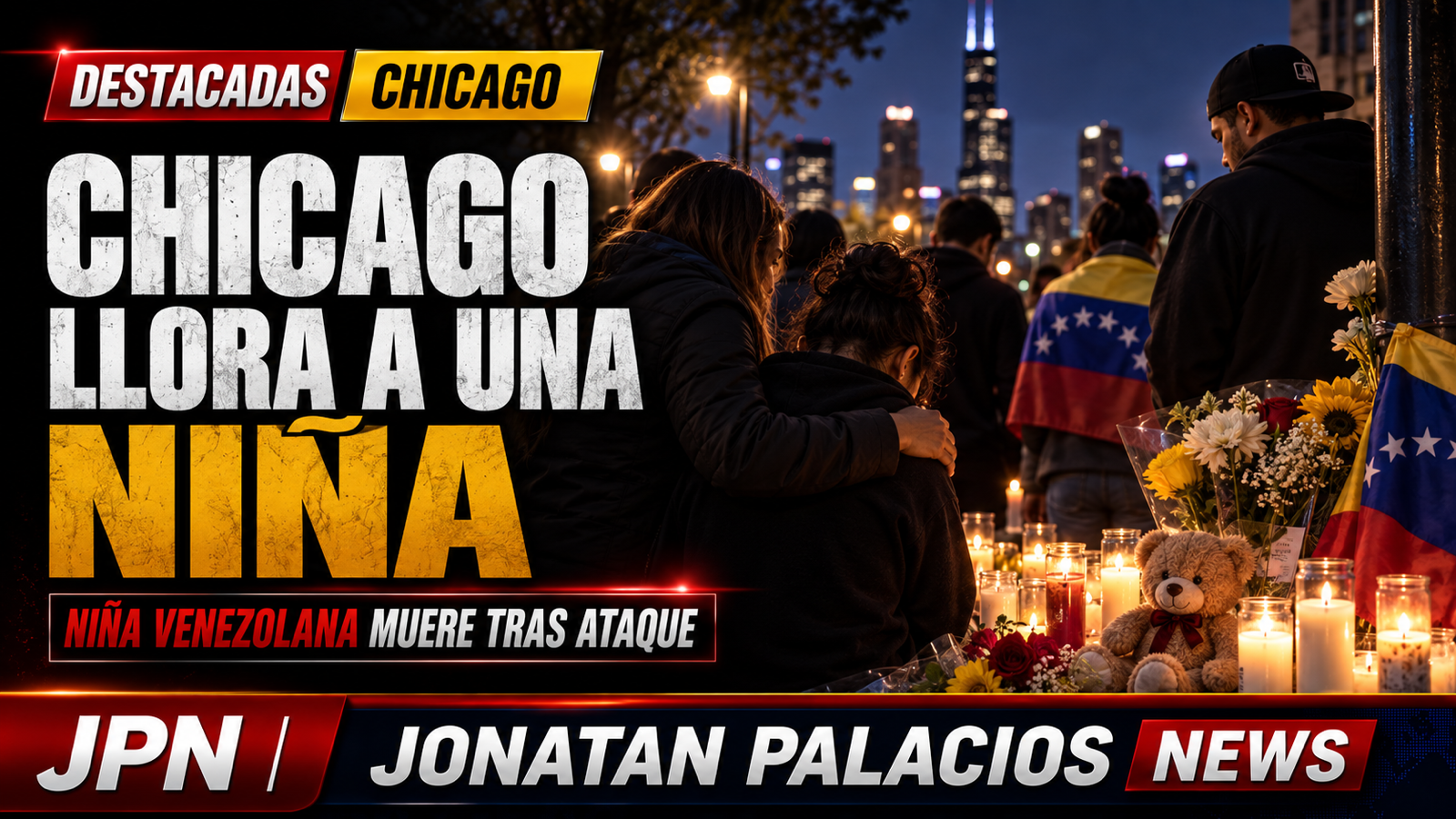 Niña venezolana de 7 años muere tras un ataque con arma blanca en Chicago