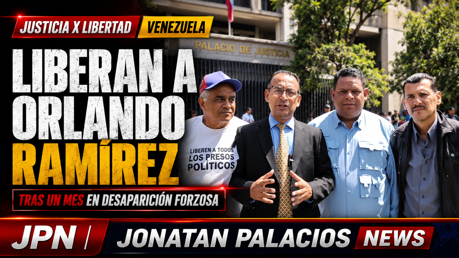 Orlando Ramírez recupera la libertad tras 28 días de desaparición denunciada