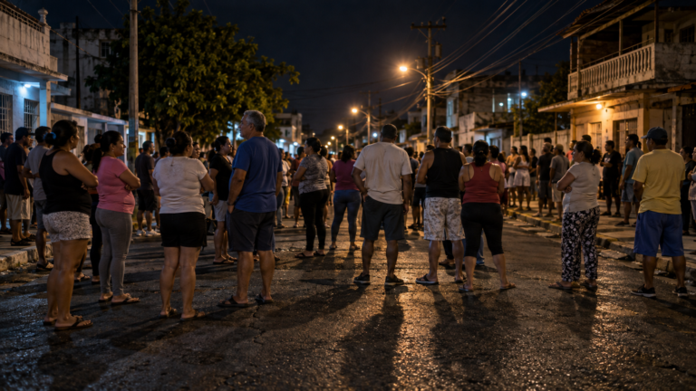 Miniatura: Vecinos de El Peñón bloquean una vía de Cumaná por los apagones