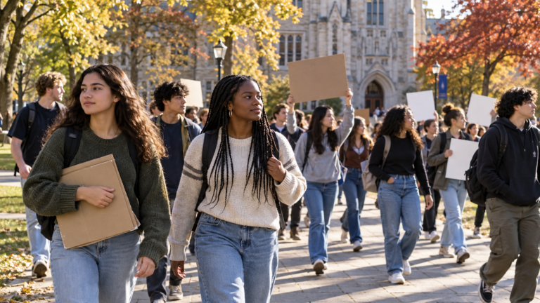 Miniatura: Cornell concentra una protesta por Jane D. tras 25.800 incidentes reportados en universidades de Nueva York