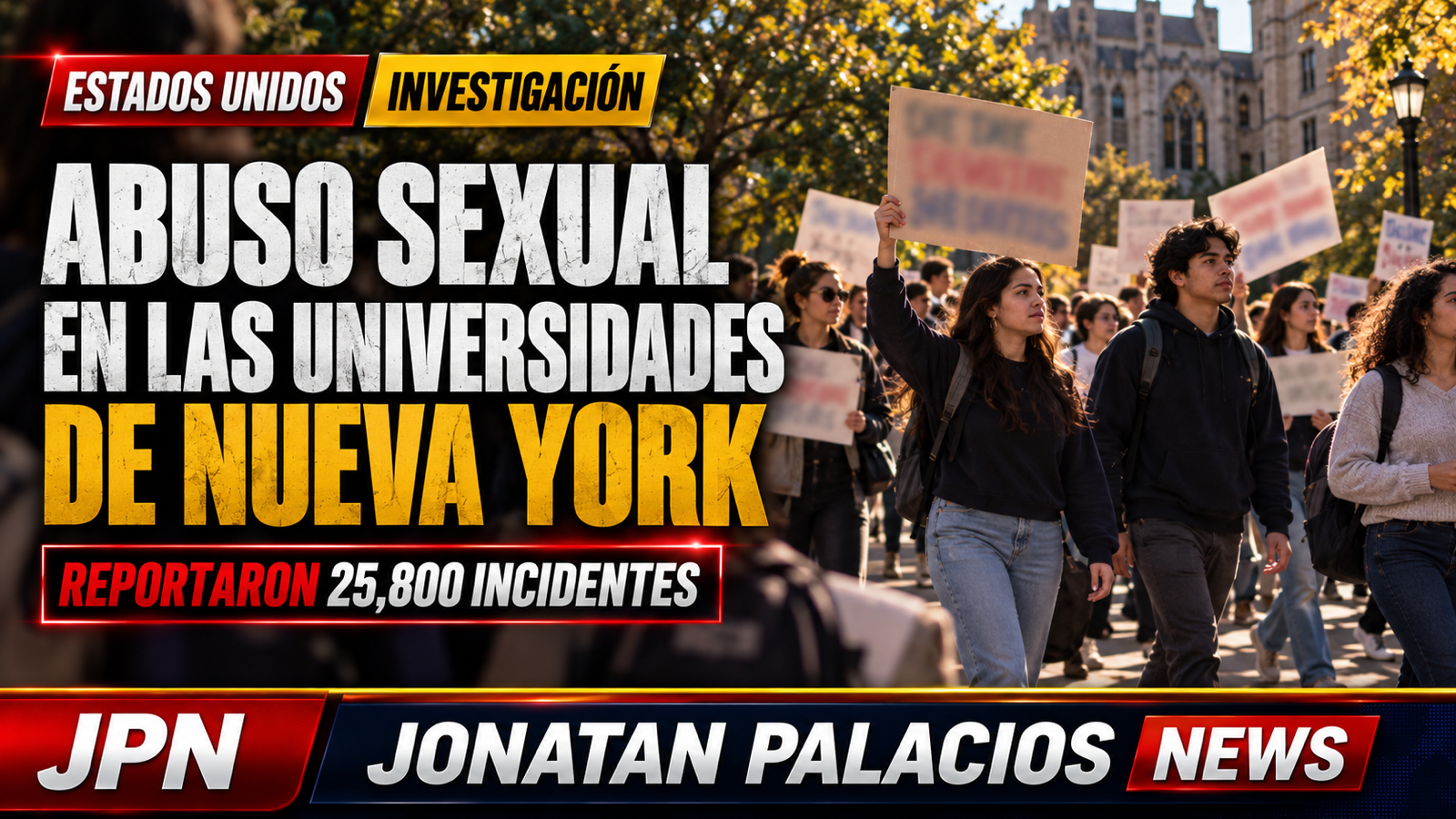 Cornell concentra una protesta por Jane D. tras 25.800 incidentes reportados en universidades de Nueva York