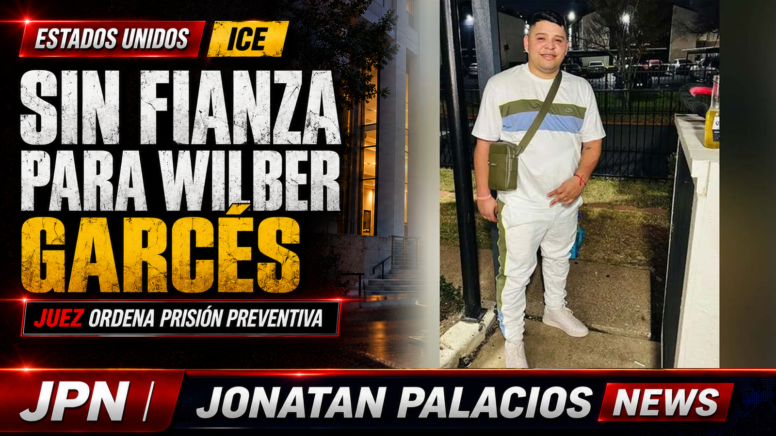 Wilber Garcés seguirá detenido sin fianza mientras responde por cargos federales en Austin