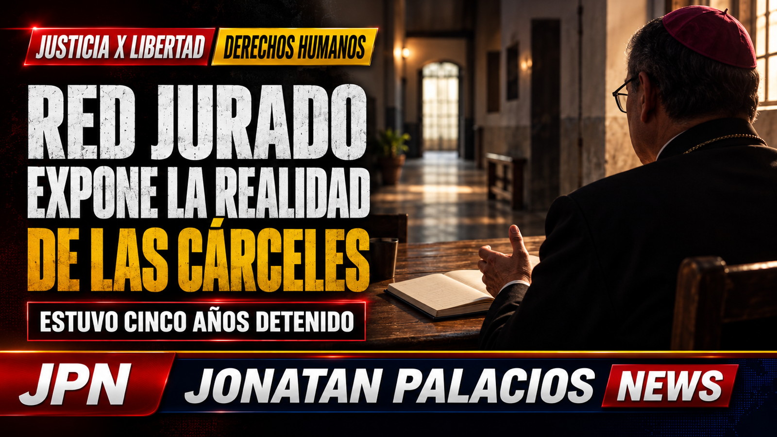 Jylman Red Jurado relata cinco años de tortura y cautiverio en cárceles venezolanas