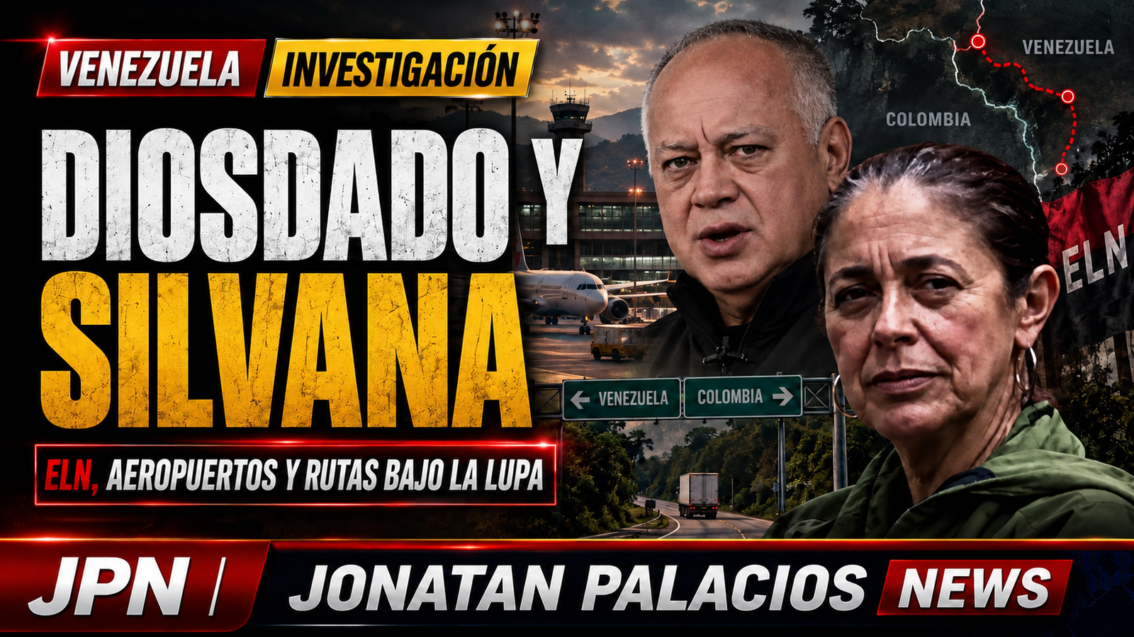 Diosdado y Silvana: denuncias ponen aeropuertos y rutas fronterizas bajo la lupa